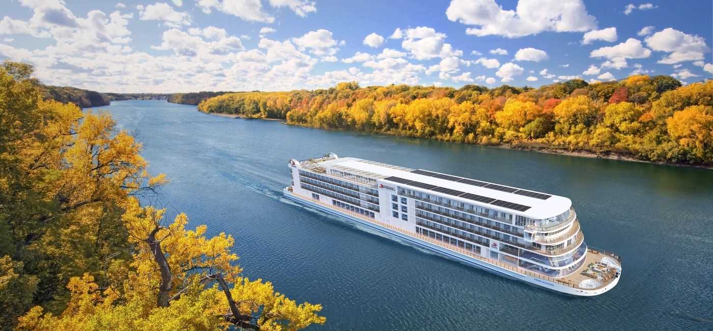 Image: The Viking Mississippi sets sail in 2022. (Photo courtesy of Viking)