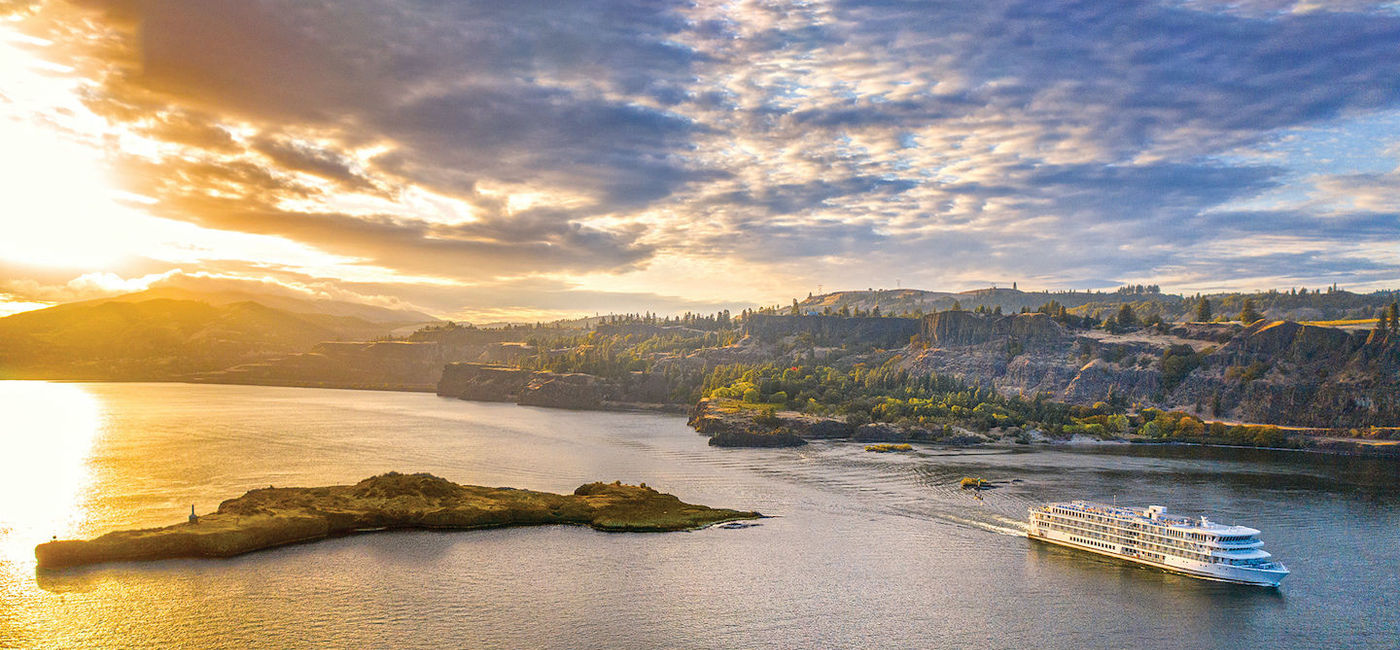 Image: American Cruise Lines in the Pacific Northwest. (photo via American Cruise Lines)