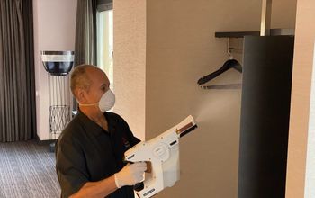 Marriott international's new cleaning protocols.