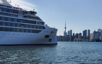 Viking Octantis at the port of Toronto.