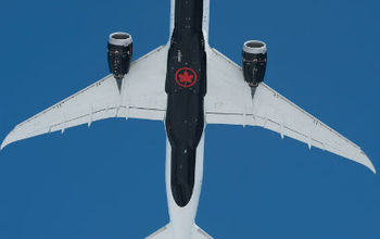 Air Canada was recognized as The Best Airline in North America in the Skytrax World Airline Awards. (Photo via Air Canada).