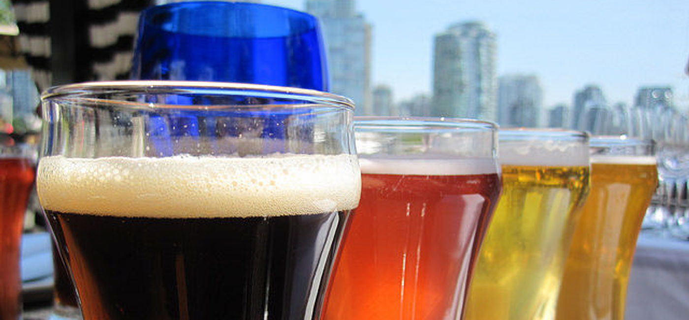 Image: PHOTO: Beer flight. (photo via Flickr/traveljunction)