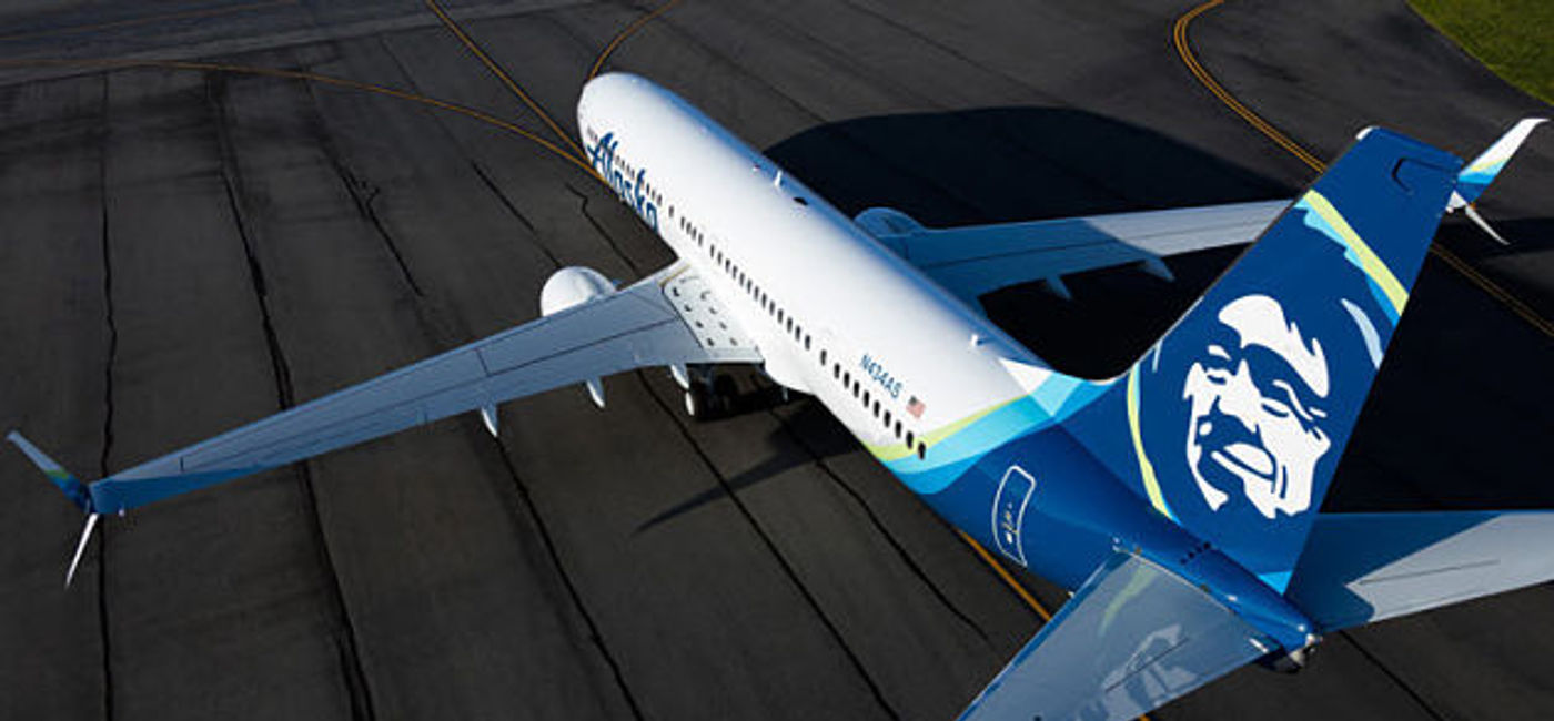 Image: PHOTO: An Alaska Airlines Boeing 737 on the runway. (photo courtesy of Alaska Airlines)