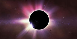 A solar eclipse
