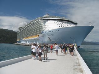 Oasis of the Seas in Labadee Haiti