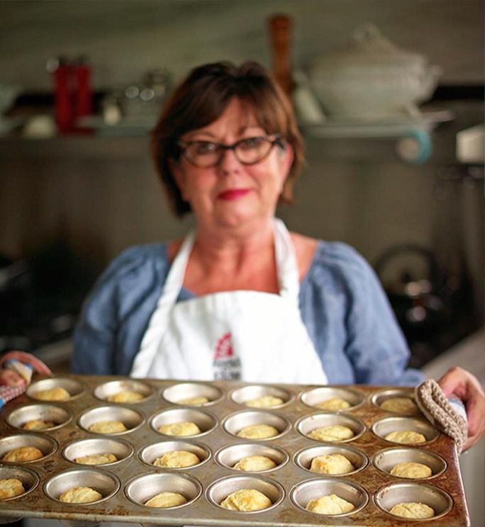 Regina Charboneau, American Queen Voyages’ culinary ambassador.