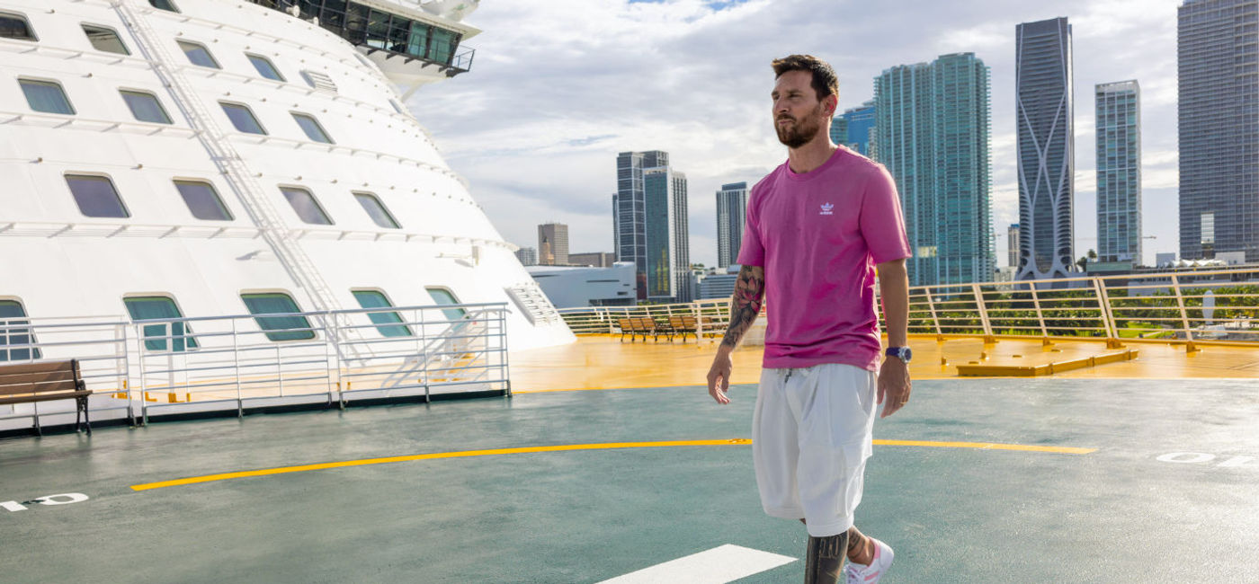 Image: Royal Caribbean International has revealed Lionel Messi as the official Icon of Icon. (Photo Credit: Royal Caribbean International)