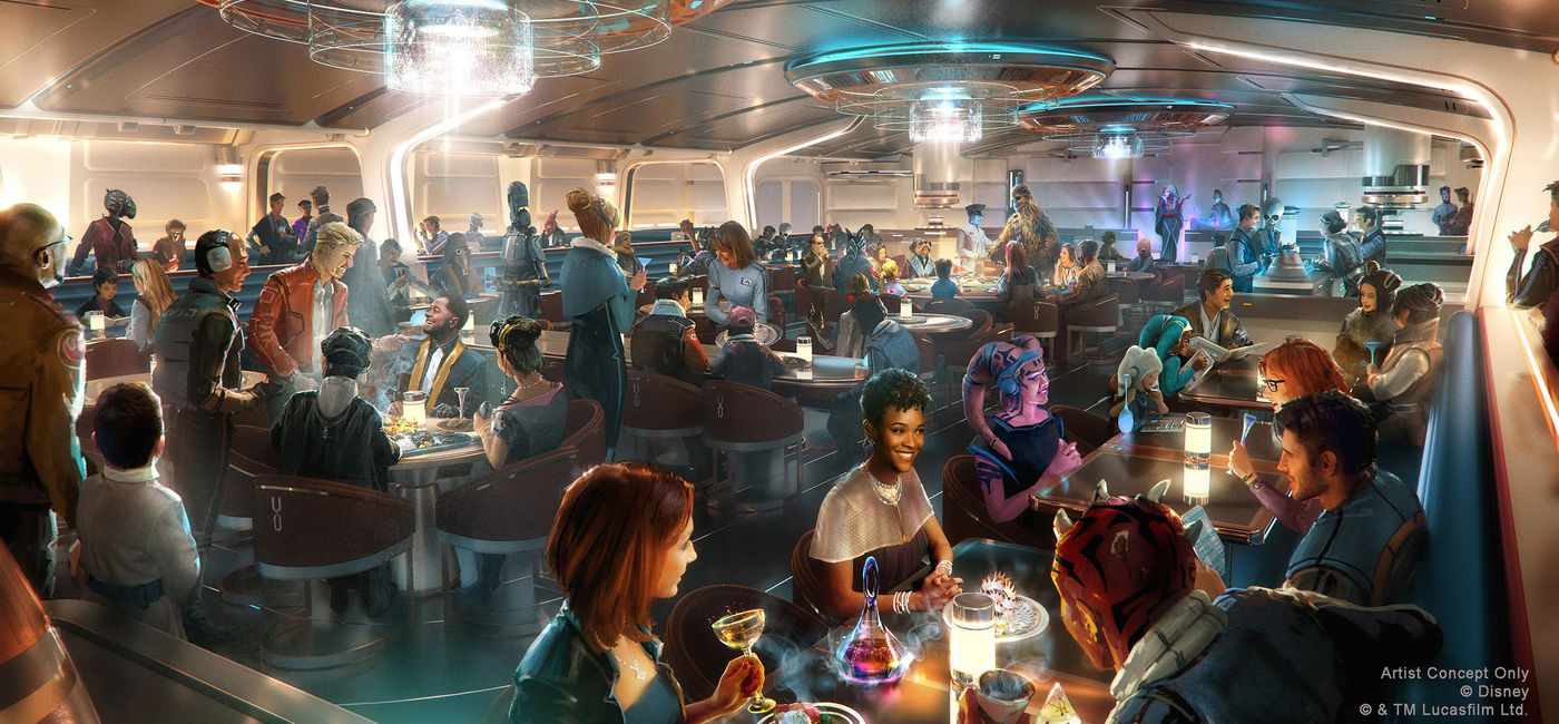 Image: Star Wars: Galactic Starcruiser. (photo courtesy of Disney Parks)