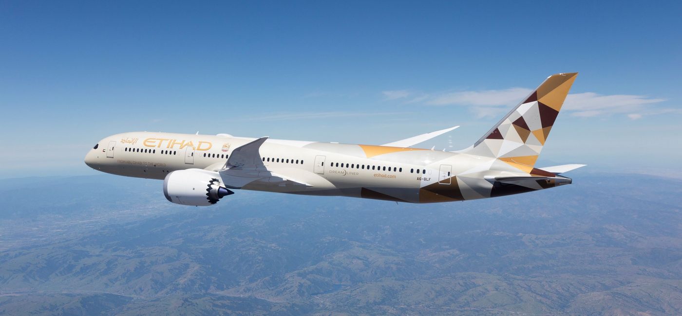 Image: Etihad Airways plane. (photo via Etihad Airways) (PHOTO: Etihad Airways)