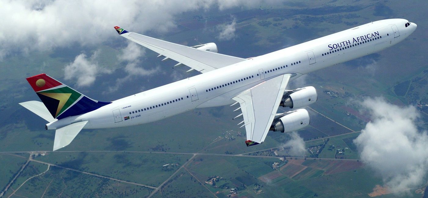 Image: PHOTO: South African Airways plane. (photo via South African Airways.) (South African Airways)