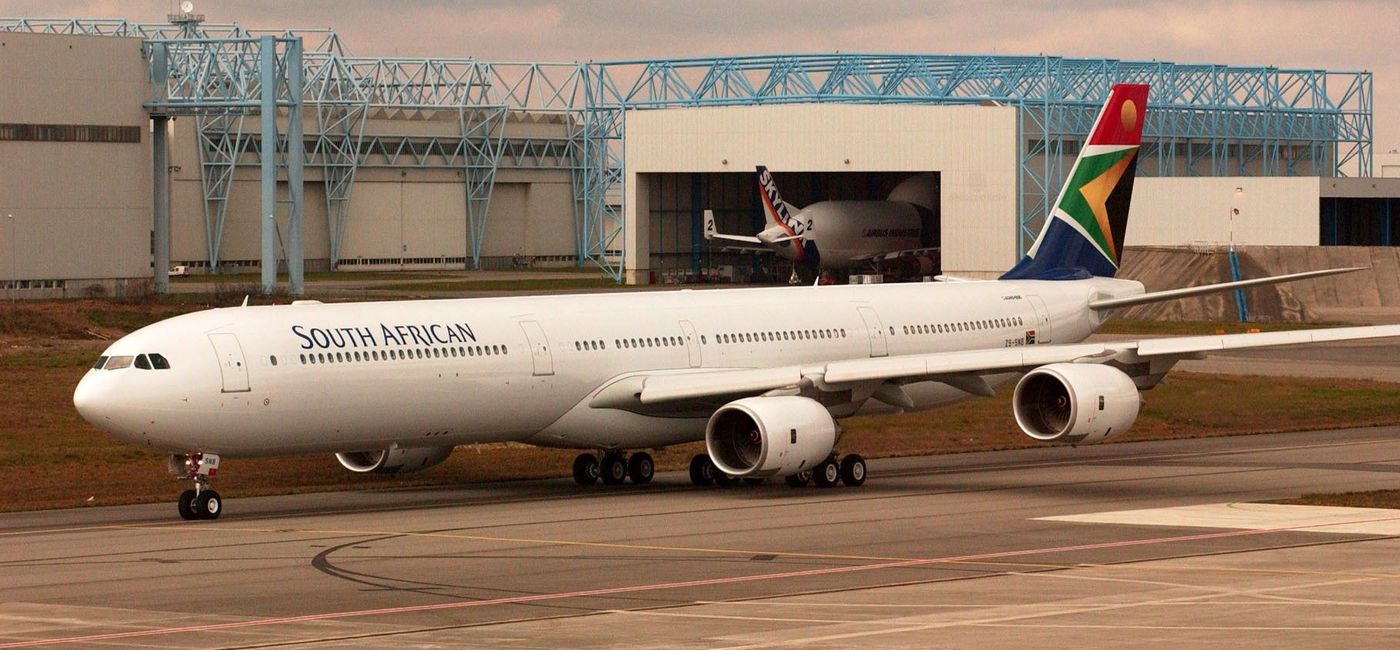 Image: PHOTO: South African Airways plane. (photo via South African Airways)