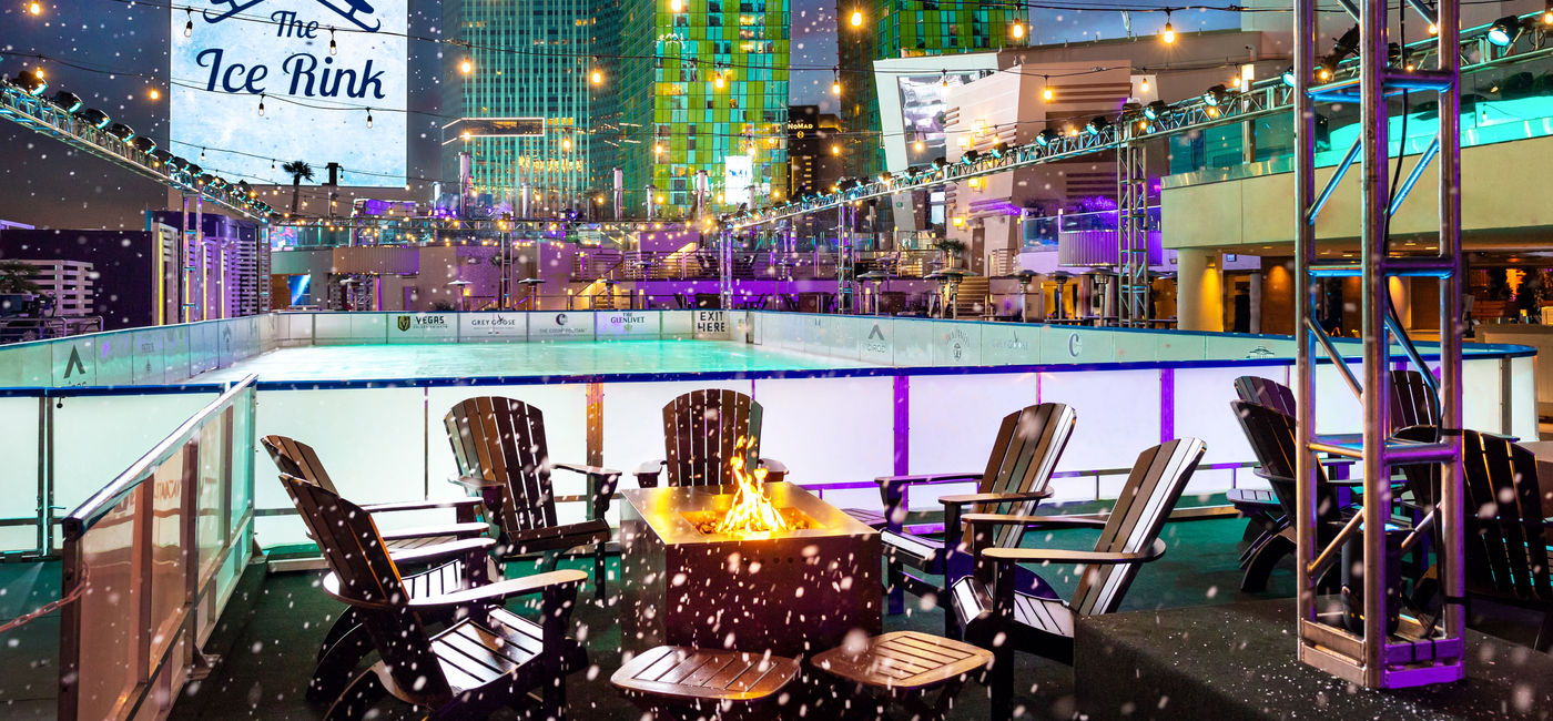 Image: Cosmopolitan of Las Vegas ice rink (Photo Credit: MGM Resorts International)