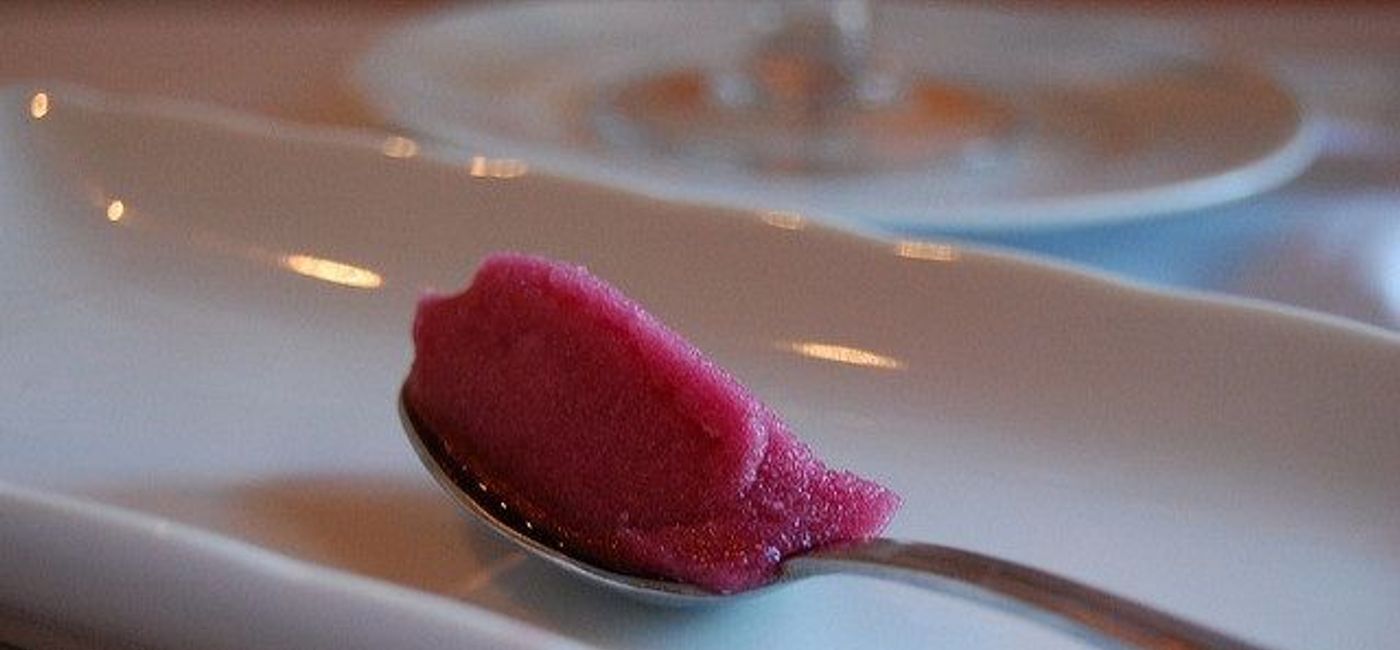 Image: PHOTO: Sorbet on a Spoon. (photo via Flickr/stu_spivack)