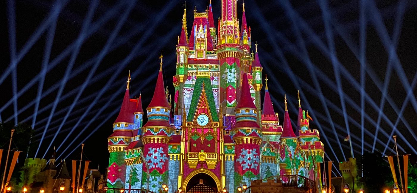 Image: Castle Projections at Magic Kingdom (Photo via Brooke Geiger McDonald)