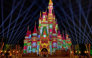 Castle Projections at Magic Kingdom