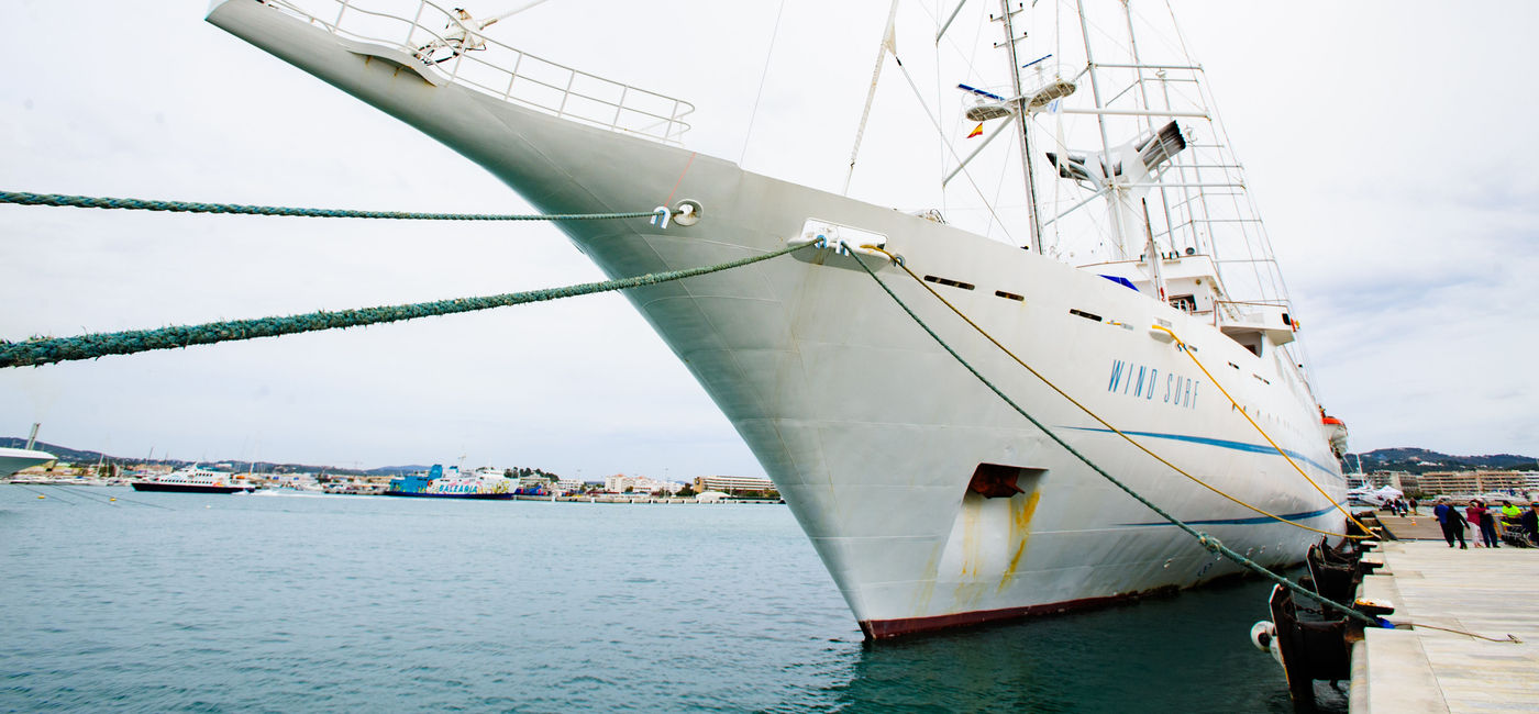 Image: PHOTO: Wind Surf ship. (photo via Windstar Cruises)