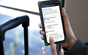Updated United Airlines app.