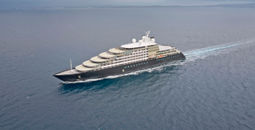 Scenic Eclipse II during sea trials in late February 2023.