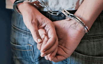 Man in handcuffs