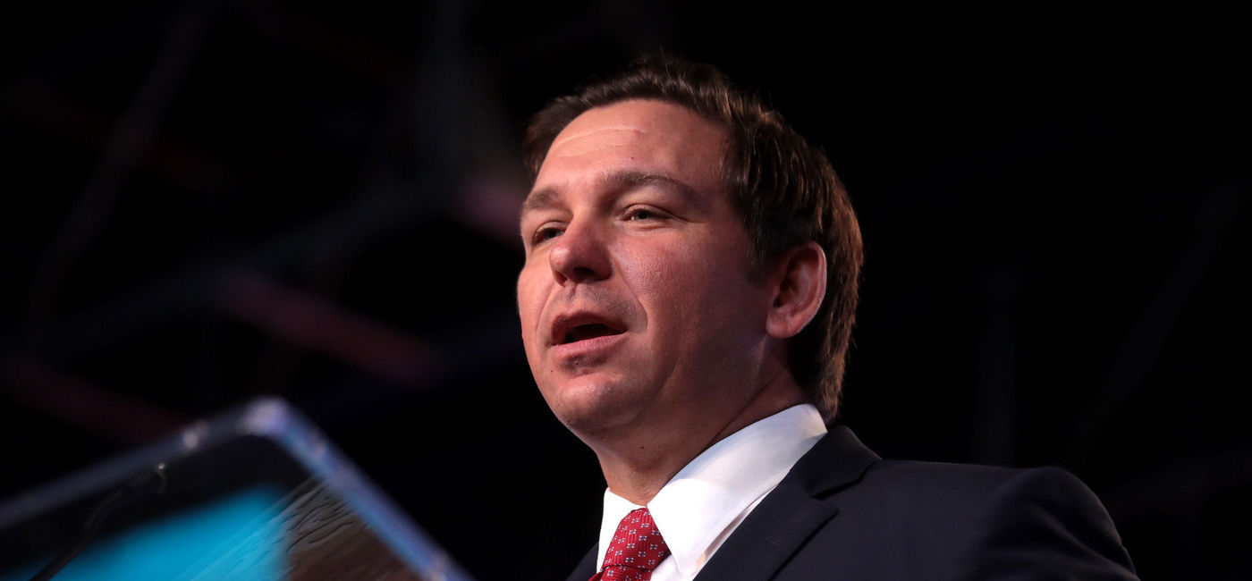 Image: Florida's Governor Ron DeSantis. (photo via Flickr/Gage Skidmore)