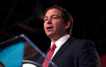 Florida's Governor Ron DeSantis.