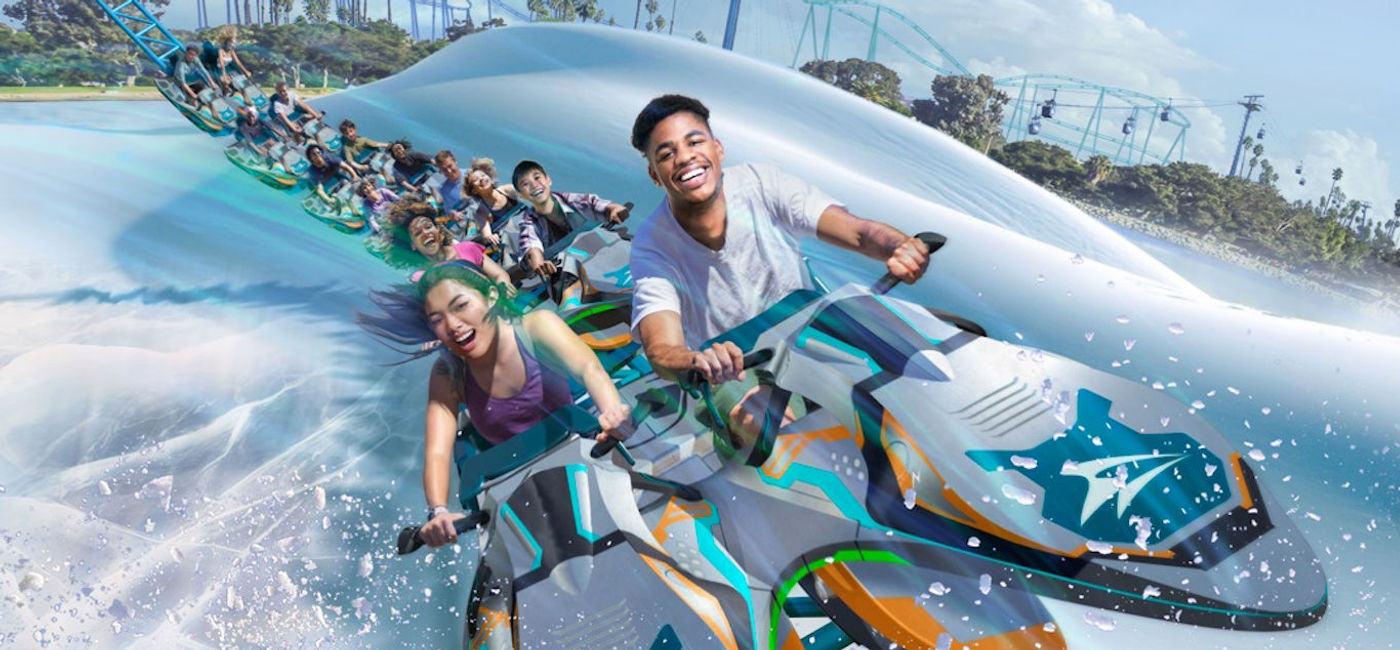 Image: SeaWorld San Diego's Arctic Rescue coaster. (photo via SeaWorld Media)