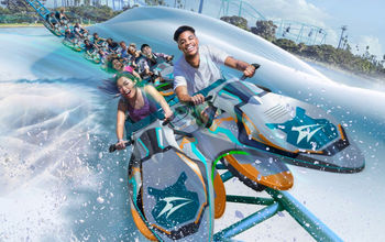 SeaWorld San Diego's Arctic Rescue coaster.