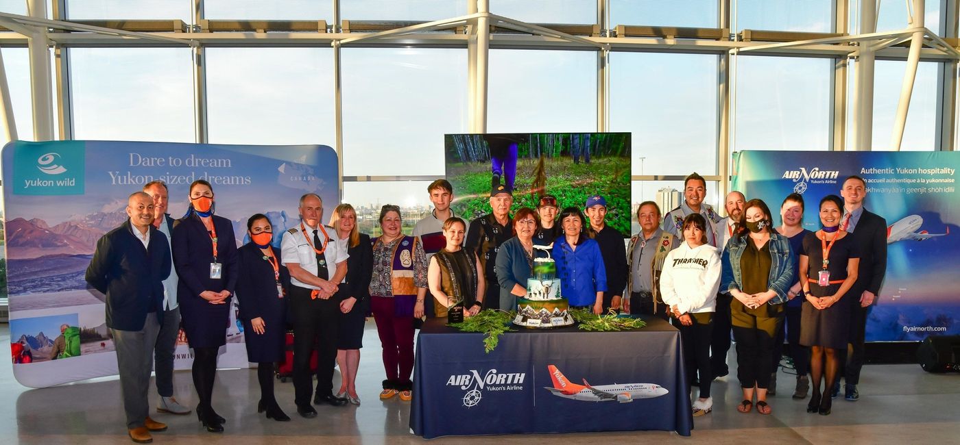 Image: Air North, Yukon’s Airline, celebrates new direct connection to Toronto. (Simon Blakesley (CNW Group/Air North, Yukon's Airline))