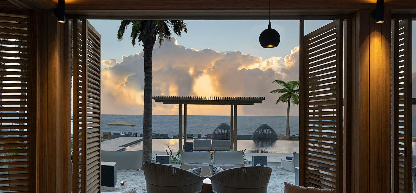 Image: Banyan Tree Mayakoba’s new Sands Beach Club. (photo via Banyan Tree Mayakoba)