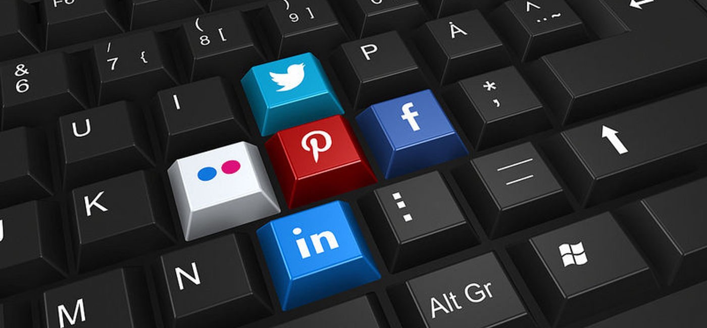 Image: PHOTO: Social media symbols on keyboard. (photo via Flickr/Animated Heaven)