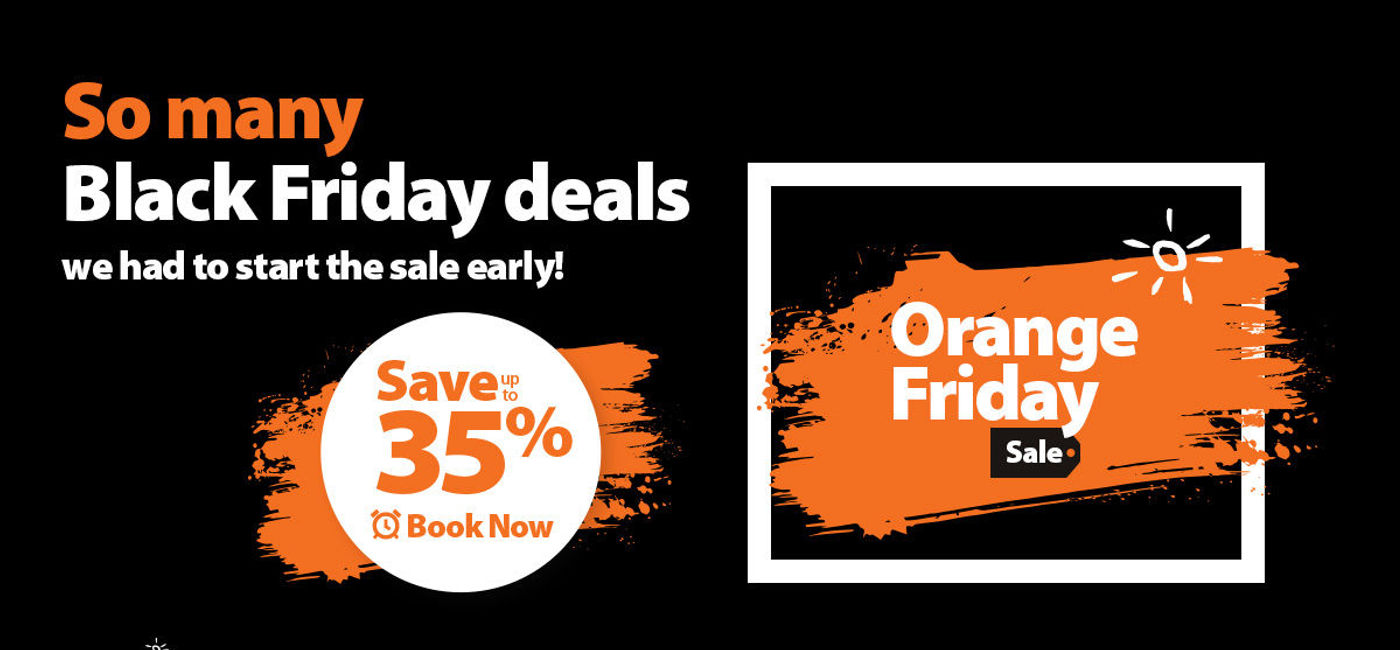 Image: Orange Friday Sunwing Sale (Sunwing Media License)