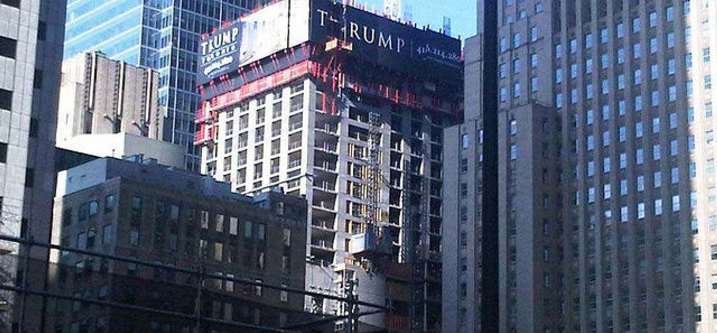 Image: PHOTO: Trump International Hotel and Tower in Toronto under construction. (photo via Flickr/Richard Alvin)