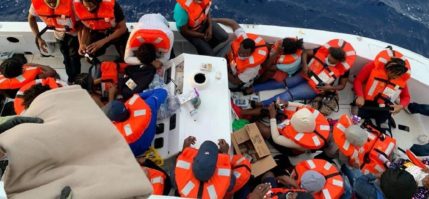 Image: PHOTO: The Carnival Sensation, docked off the coast of Florida during the industry's pause, made a dramatic rescue at sea on Saturday morning. (photo courtesy Carnival Cruise Lines)