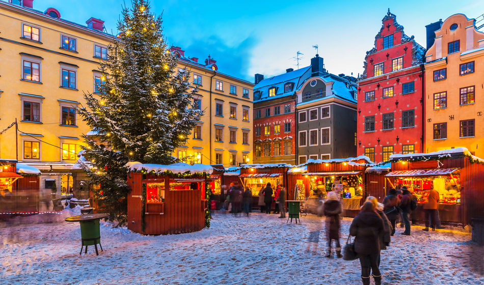 Stockholm, Sweden, Christmas, winter