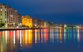 Thessaloniki at night