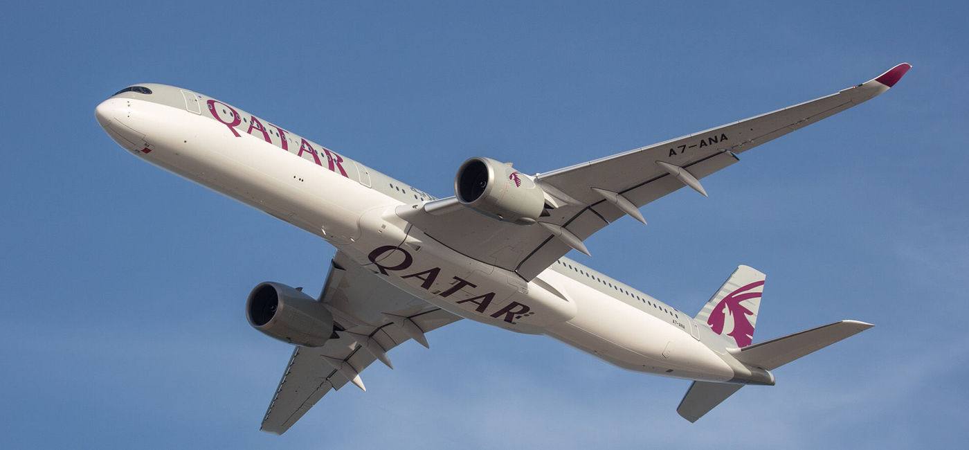 Image: PHOTO: Qatar Airways Airbus A350-1000. (Photo courtesy of Qatar Airways)