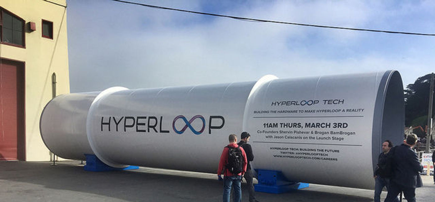 Image: PHOTO:Hyperloop at Launch Festival 2016. (photo via Flickr/Kevin Krejci) 