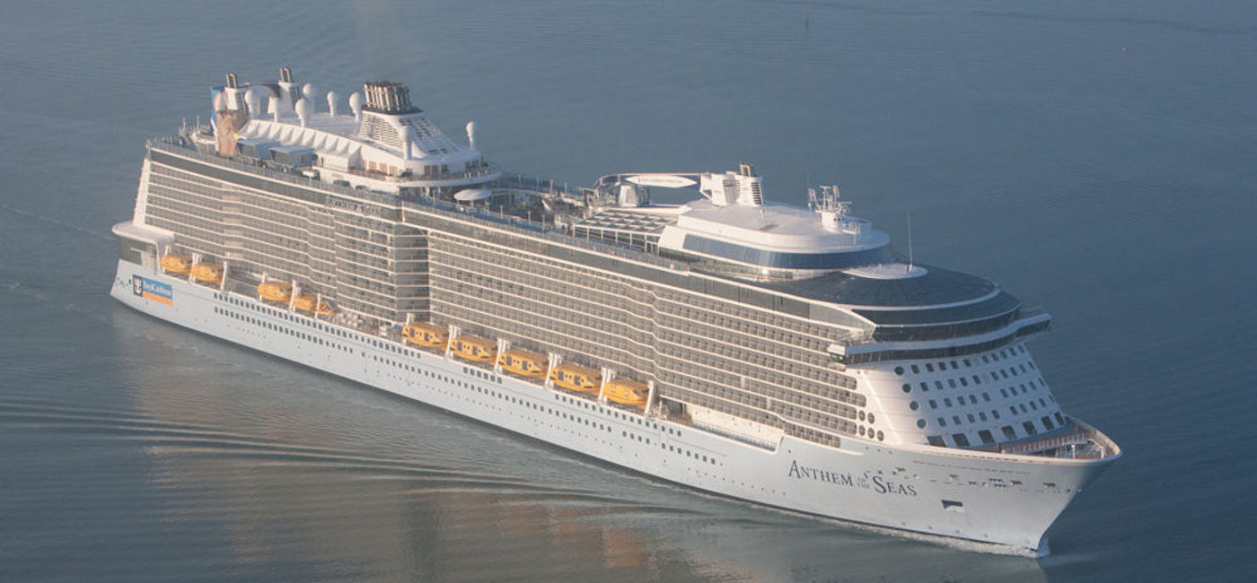 Image: PHOTO: Anthem of the Seas at sea. (Photo courtesy of Royal Caribbean International)