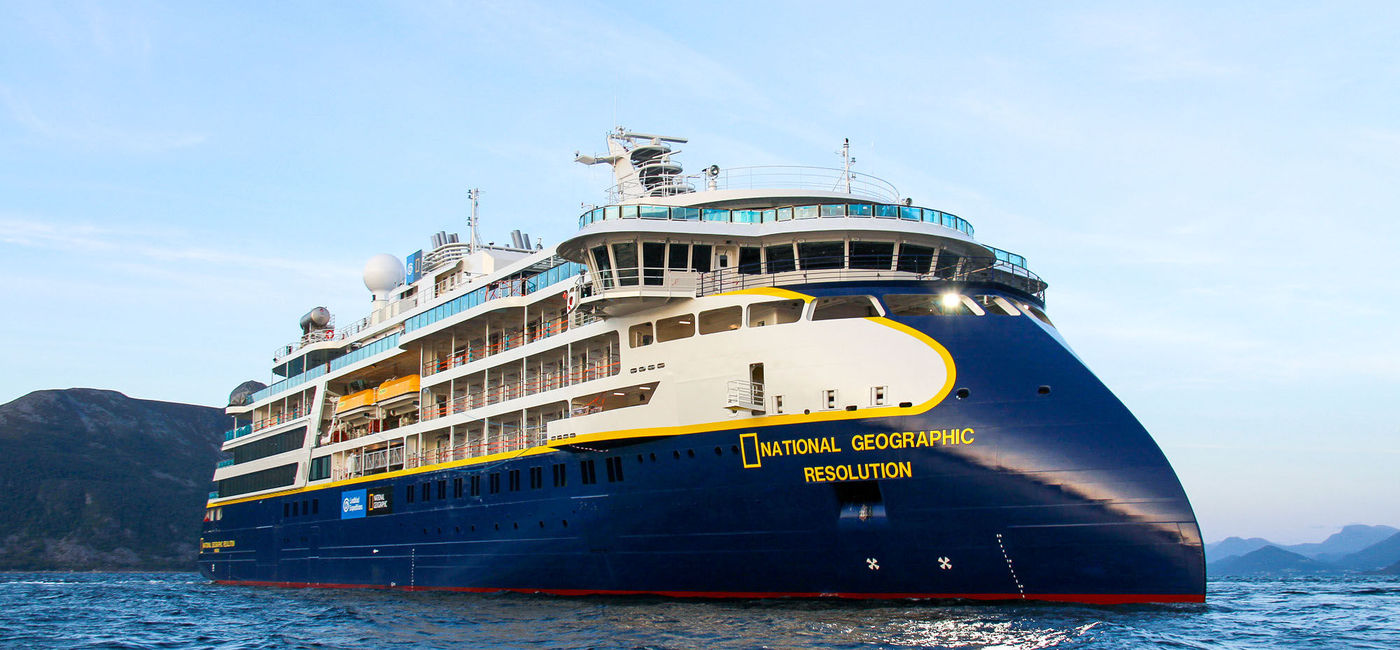 Image: Lindblad Expeditions' National Geographic Resolution. (photo via Ulstein) ((photo via Ulstein))