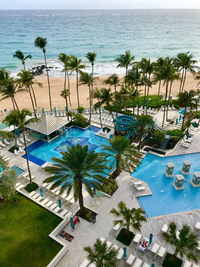 Pools at San Juan Marriott Resort & Stellaris Casino