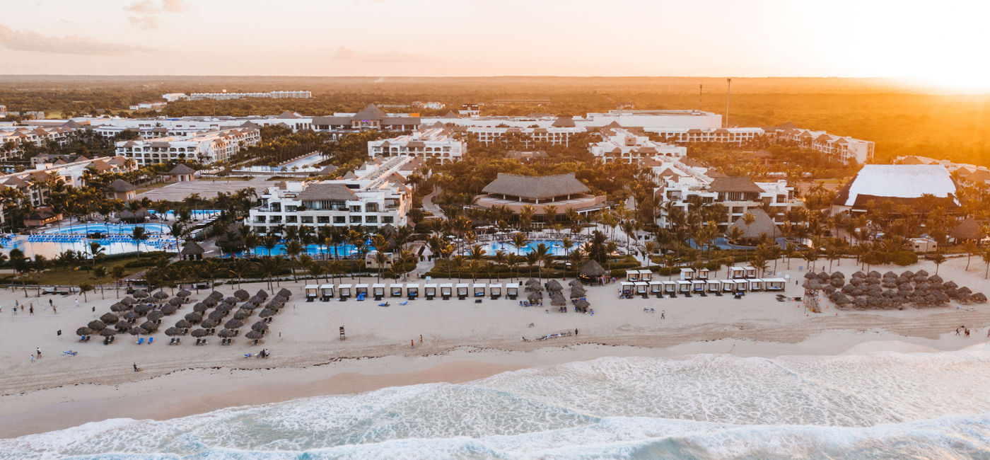 Image: PHOTO: Aerial shot of Hard Rock Hotel & Casino Punta Cana. (photo courtesy AIC Hotel Group)