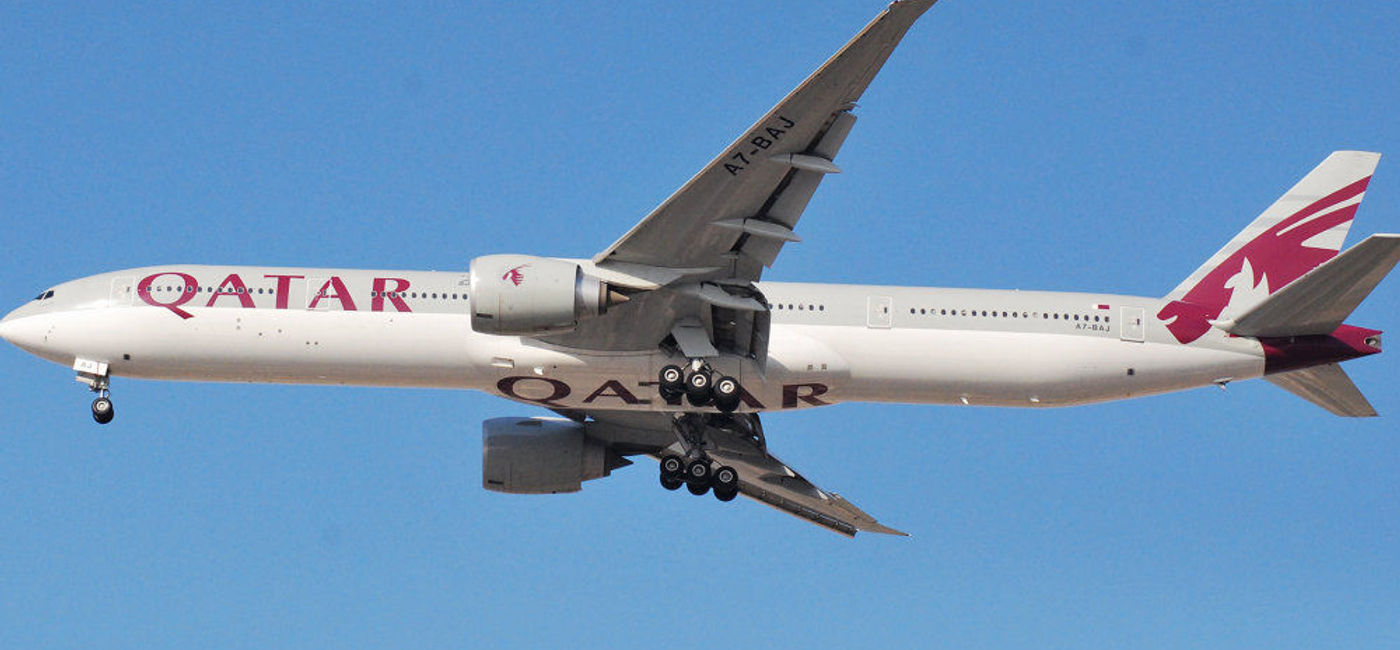 Image: PHOTO: Qatar Airways 777. (photo via Flickr/Kurush Pawar) 