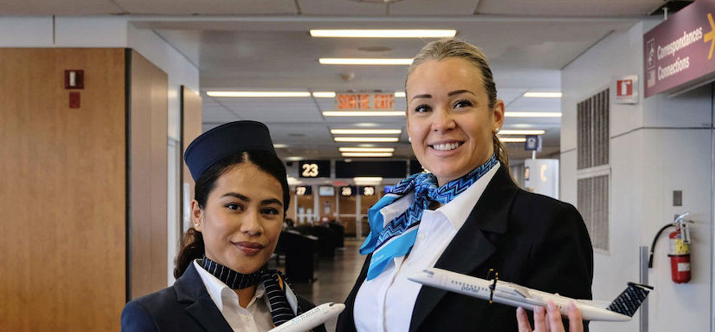 Image: Air Transat and Porter Airlines, two of Canada's most prominent airlines, have launched a new bilateral codeshare. (Porter and Transat)