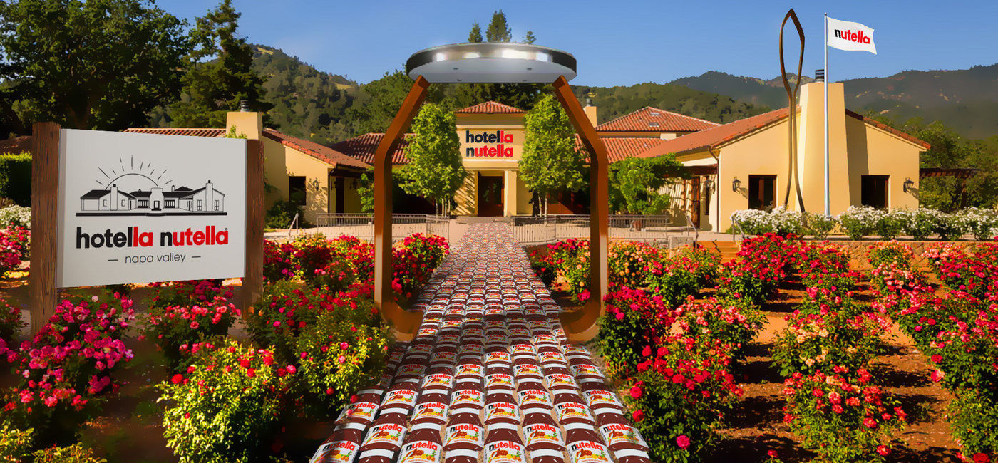 Image: PHOTO: Rendering of Hotella Nutella. (photo courtesy of Nutella)