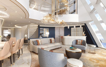 The Wish Tower Suite aboard the Disney Wish