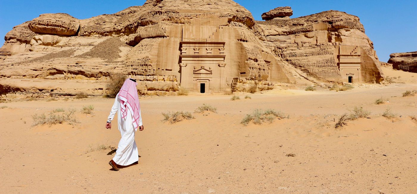 Image: Al Ula, Saudi Arabia. (photo courtesy Abercrombie & Kent)