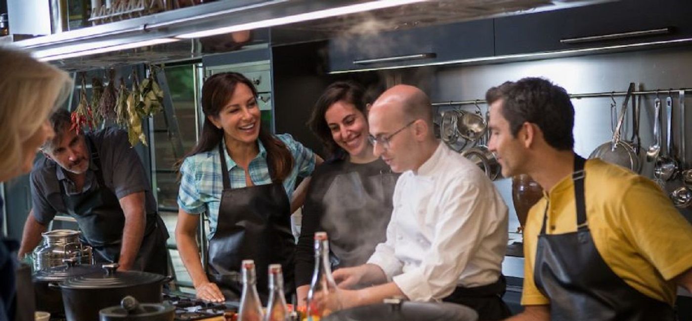Image: PHOTO: A cooking demonstration. (photo via Avalon Waterways)