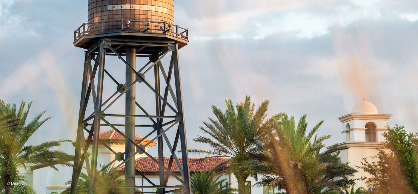 Image: PHOTO: Water tower at Disney Springs, Florida. (Photo courtesy of Walt Disney World Resort)