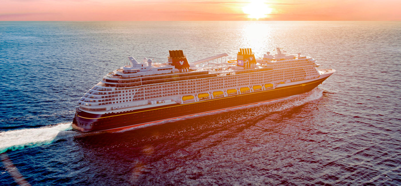 Image: Disney Wish (Photo via Disney Cruise Line)