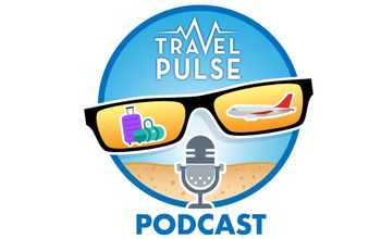 The TravelPulse Podcast logo